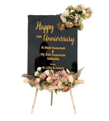 Papan Bunga Akrilik lombok