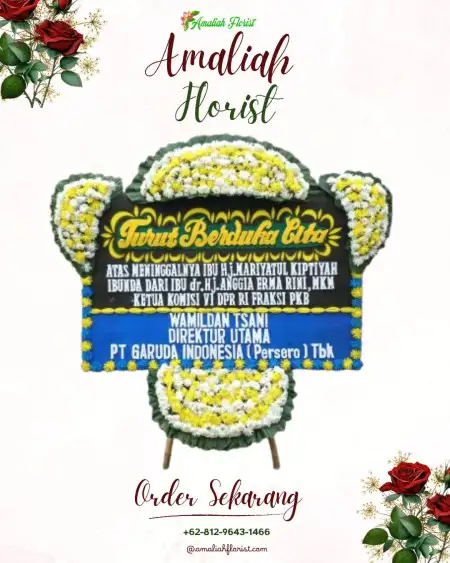 Papan Bunga Duka lombok